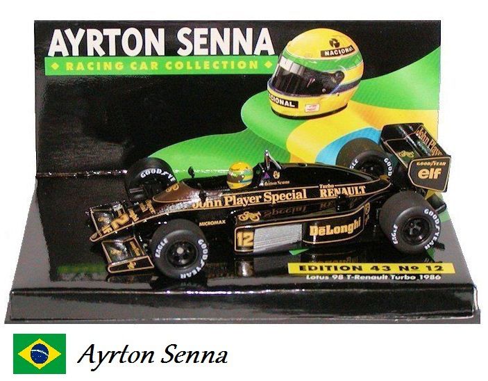 Minichamps - Lotus 98T Renault F1 1986 - 1/43 - HTC - MODELISMO
