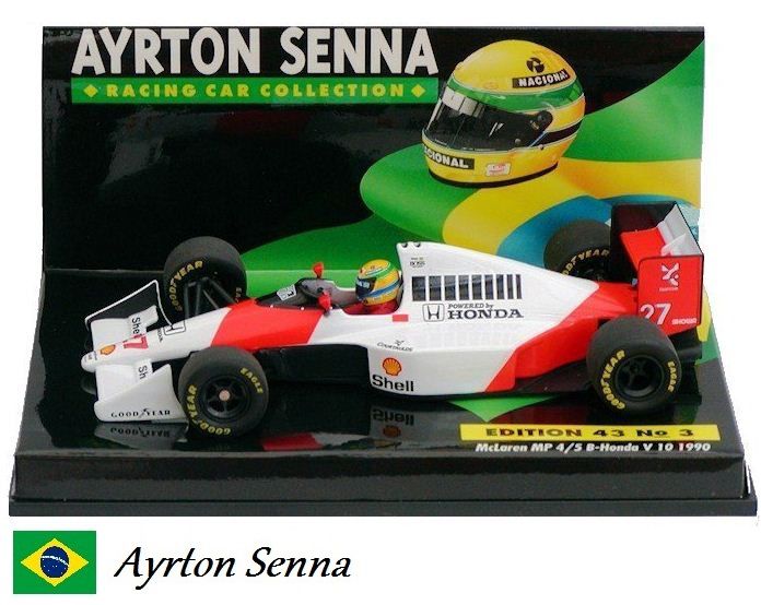 Minichamps - McLaren MP4/5B Honda F1 1990 - 1/43 - HTC - MODELISMO