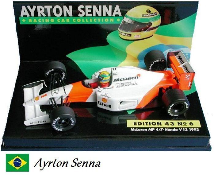 Minichamps - McLaren MP4/7 Honda F1 1992 - 1/43 - HTC - MODELISMO
