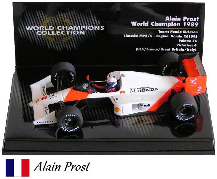 Minichamps - McLaren MP4/5 Honda F1 1989 - 1/43 - HTC - MODELISMO