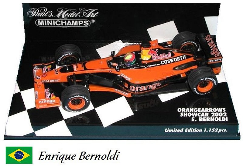 Minichamps - Arrows A23 Cosworth F1 2002 (Showcar) - 1/43 - HTC