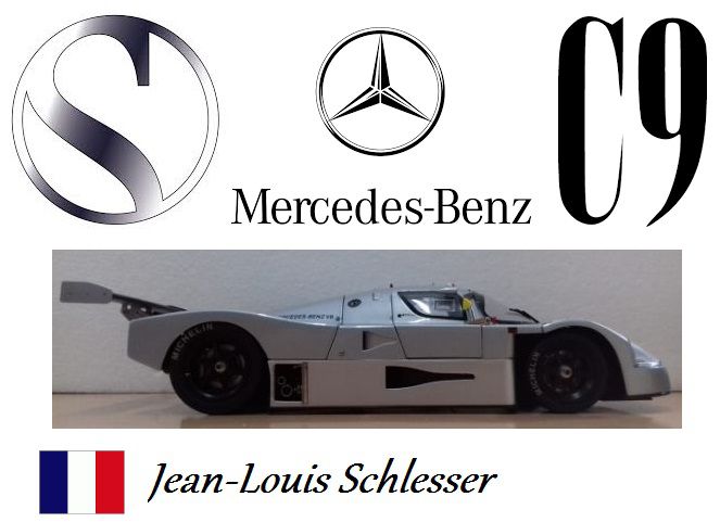 Exoto - Sauber C9 Mercedes-Benz Esporte Protótipos 1989 - 1/18