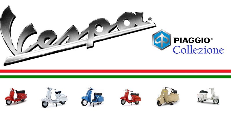 Maisto Vespa Piaggio Collezione 1/18 HTC MODELISMO