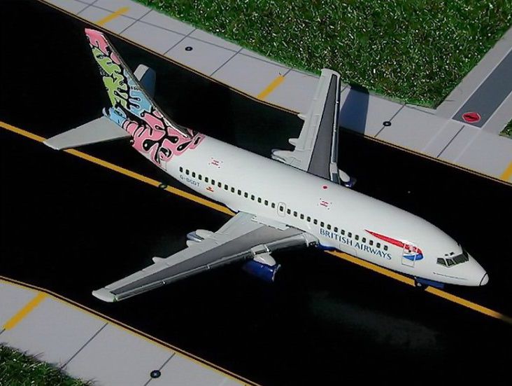 GEMINI JETS - 737-200 BRITISH AIRWAYS - 1/400 - HTC - MODELISMO