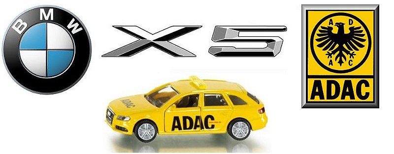 Siku - BMW X5 ADAC Pannenhilfe (Automóvel Clube Geral Alemão) - 1