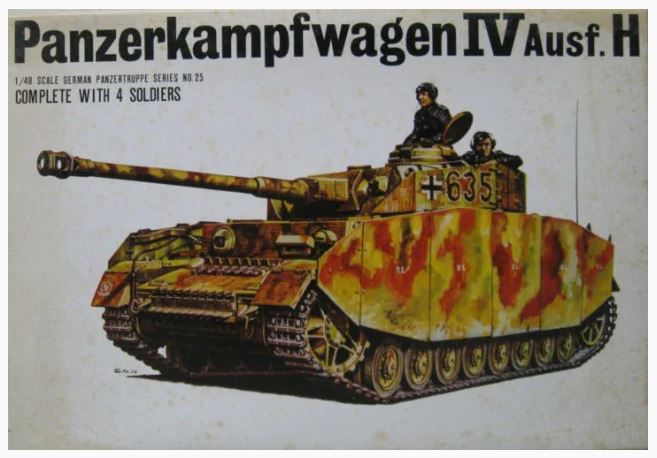 BANDAI - PANZER IV AUSF. H - 1/48 - HTC - MODELISMO