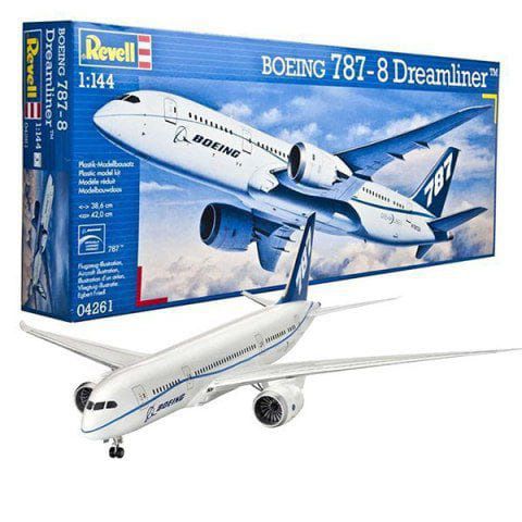 REVELL - BOEING 787-8 DREAMLINER - 1/144 - HTC - MODELISMO