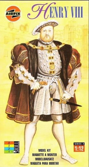 MAQUETTE AIRFIX HENRY VIII ECHELLE 1/12 EN BOITE ETAT NEUF