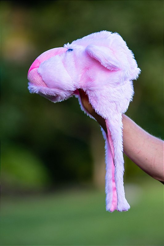 Touca Gorro Onça Rosa