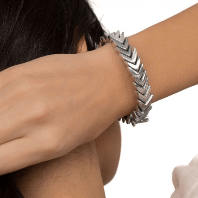 Pulseira escaminhas em alumínio Vestopazzo
