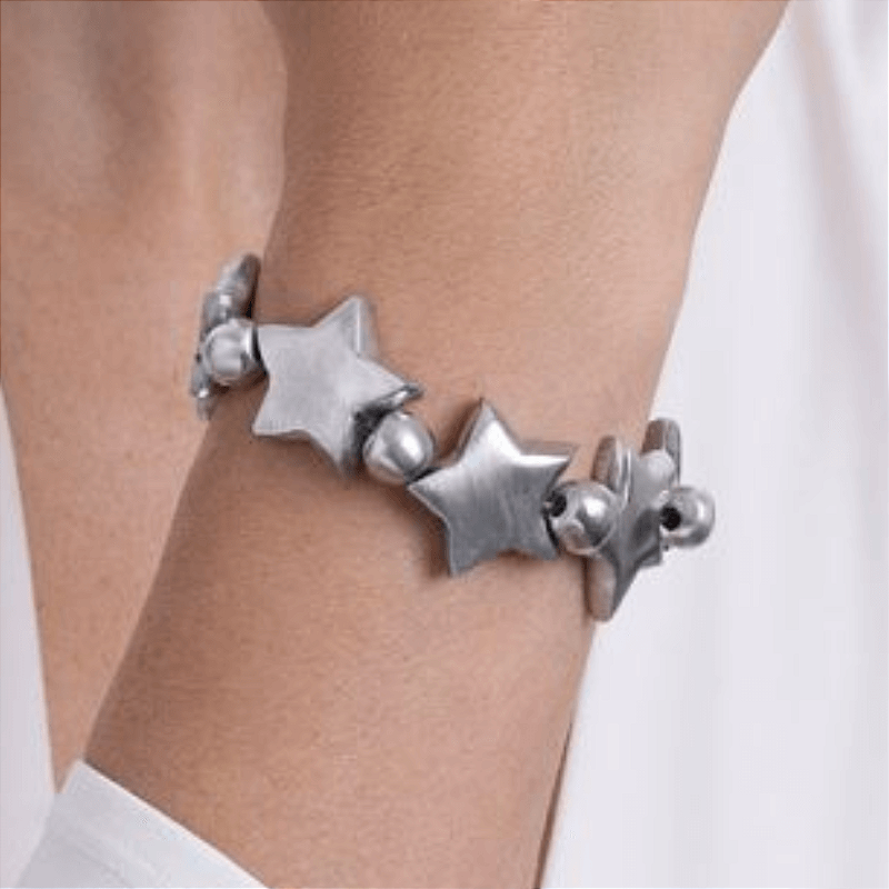 Pulseira Elástica Estrelas Alumínio Vestopazzo