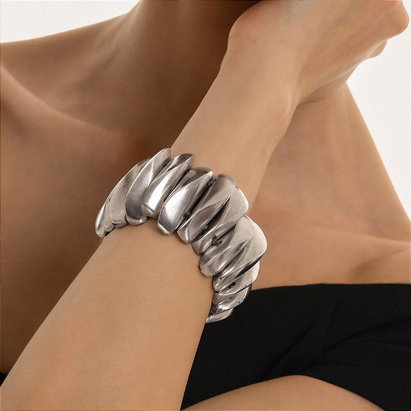 Bracelete Elástica Barras