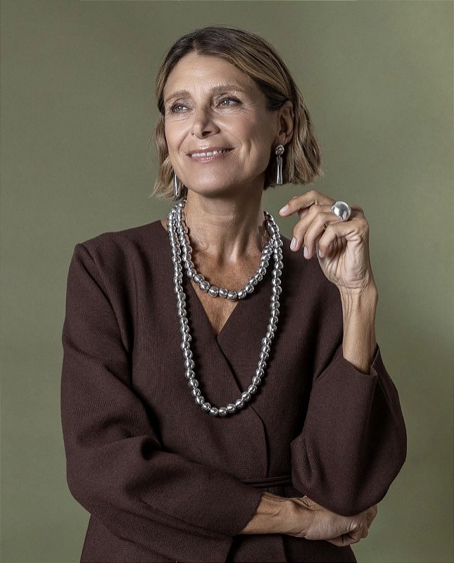 Colar Bolas Alumínio Vestopazzo