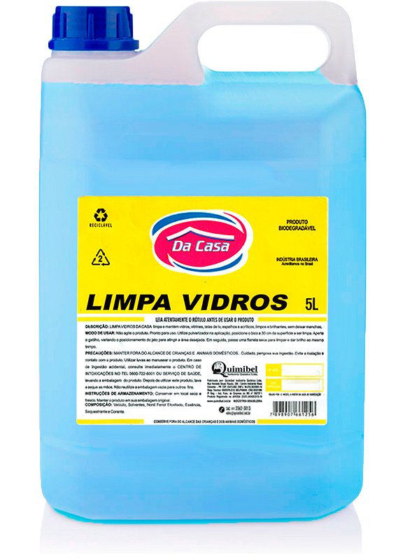 Limpa Vidros Limps 500ml  Essenza - Produtos de Limpeza, Higiene