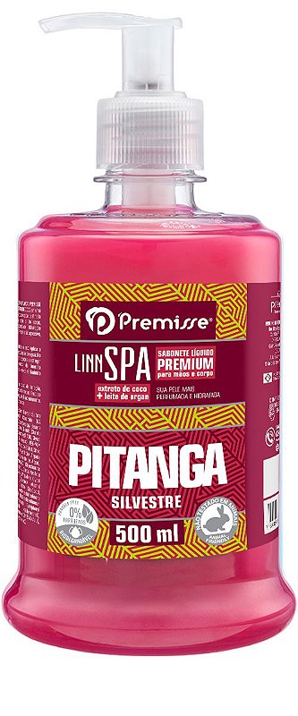 Sabonete Líquido Linn Spa Pitanga Silvestre Premisse 500ml | Essenza -  Produtos de Limpeza, Higiene e Descartáveis - Essenza Comercial