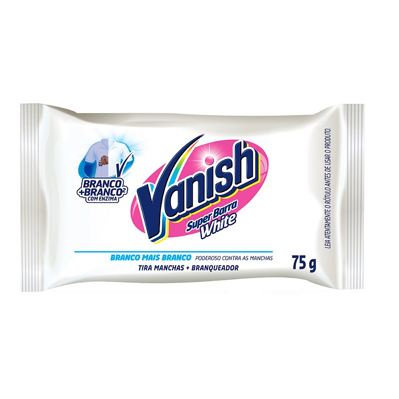 Sabão em Barra Vanish White 75g | Essenza - Produtos de Limpeza