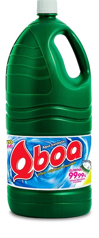 Água Sanitária Qboa 5L | Essenza - Produtos de Limpeza, Higiene e  Descartáveis - Essenza Comercial