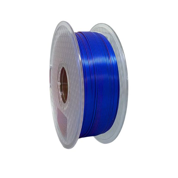 Filamento PLA Ultra Silk Tricolor Vermelho Azul e Verde | 1,75mm | 1Kg ...