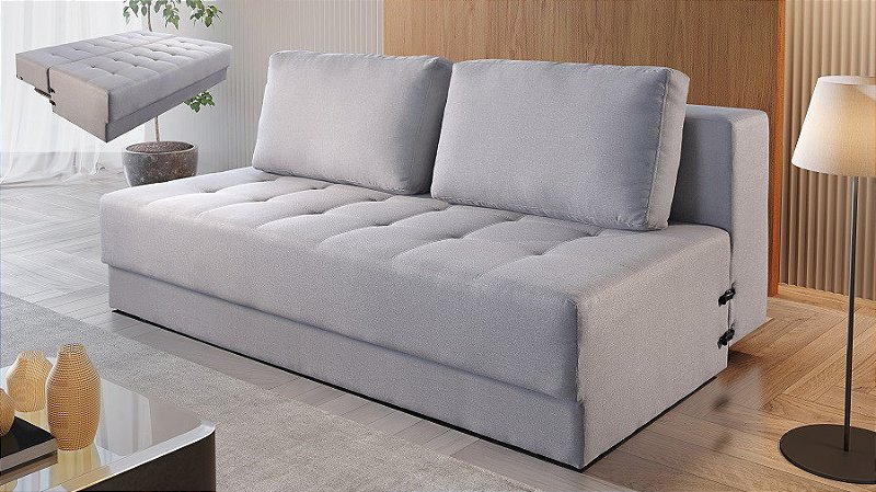 SOFA CAMA SF-C 506 1,60MT TECIDO RUST. BAHIA - BEGE - Casa Guido -  Especialista em Móveis