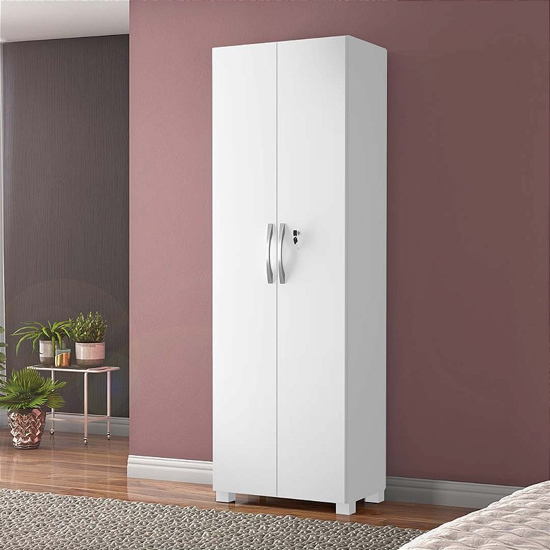 ARMARIO MULTIUSO NOTAVEL NT4020 C/CHV 187X61X38 ./BR - Guido
