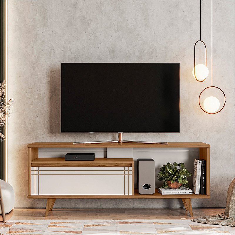 BANCADA NOTAVEL NT 1315 1P 1,64MT ./FREIJO TREND/ OFF WHI - Guido