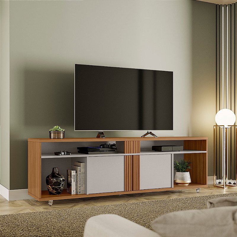 BANCADA NOTAVEL NT 1290 2P 1,80MT ./FREIJO TREND/ OFF WHI - Guido