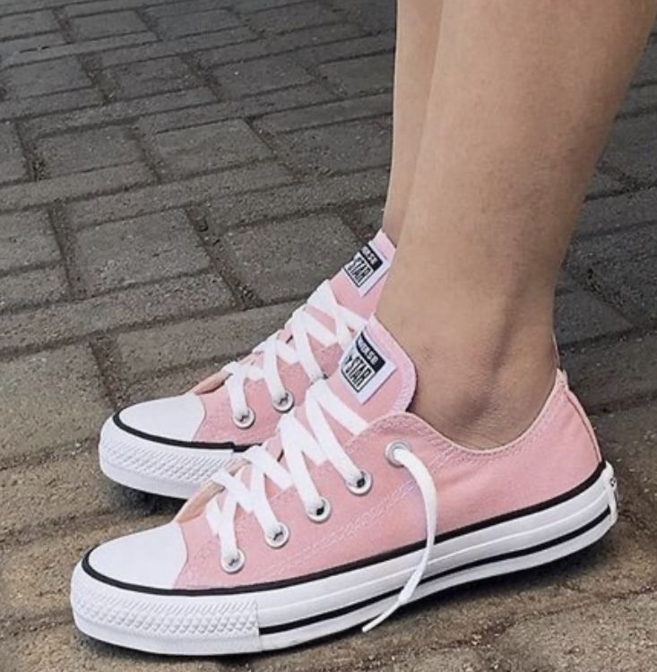 meu primeiro all star rosa