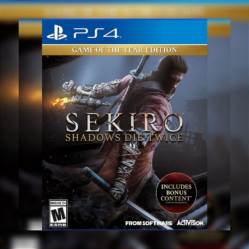 Sekiro™: Shadows Die Twice - Edição Jogo do Ano- Playzeiro Games -  Playzeiro Games