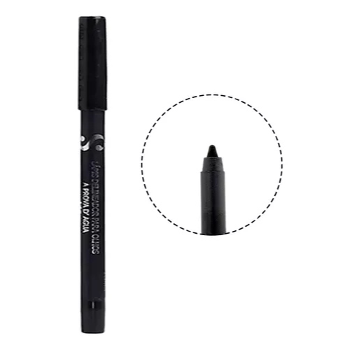 lapis preto para olhos a prova d'agua - Suelen S Beauty
