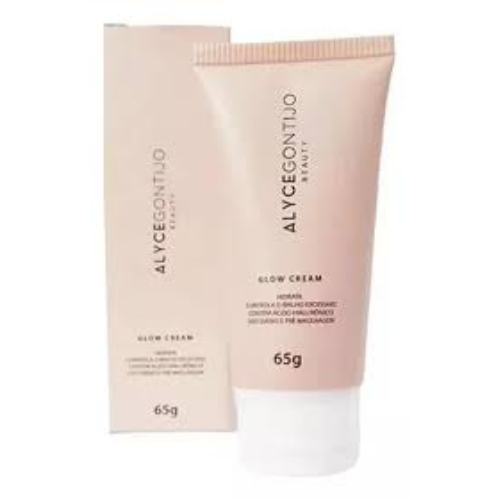 hidratante glow cream controla o brilho excessivo - alyce gontijo