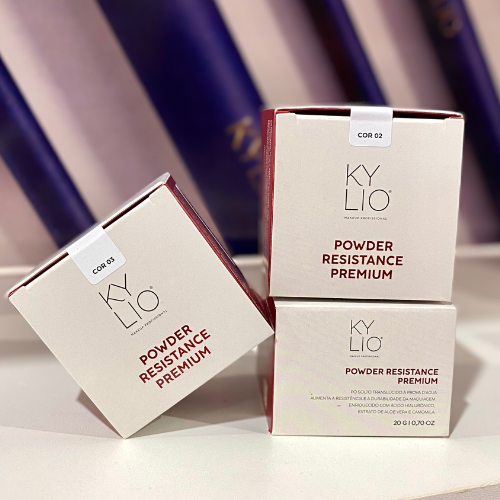 Pó solto facial powder resistance premium - KYLIO