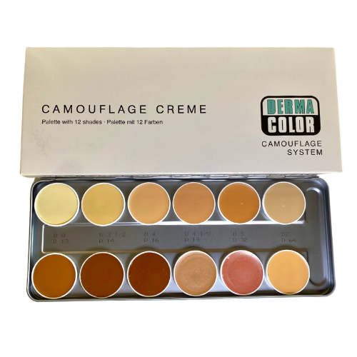 Paleta Dermacolor 12 cores Brasil - Kryolan