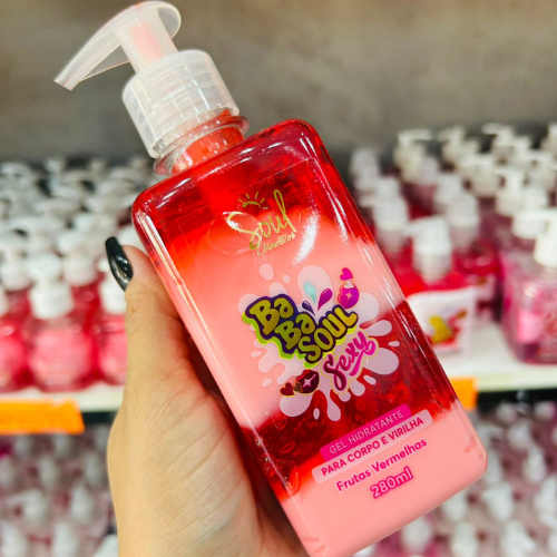 Gel Hidratante de Frutas Vermelhas para o Corpo e Virilha Babasoul