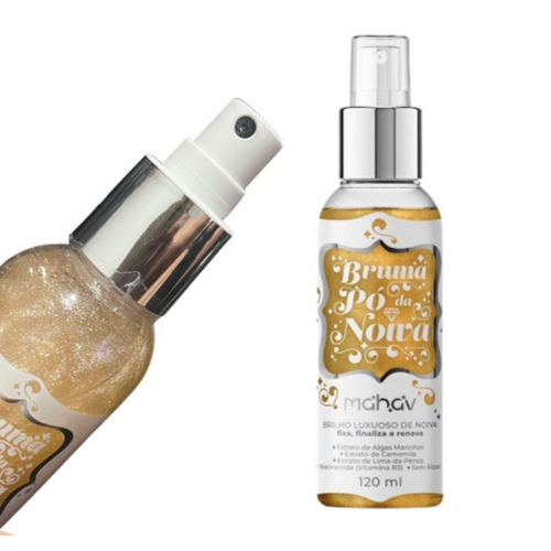 Bruma Pó da Noiva Fixadora Mahav Spray 120 ml