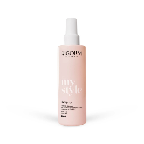 Spray Fixador de Cachos Liquido Fix SprayHair And co My Style 200ml - Rigolim