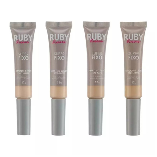 Corretivo Líquido Super Fixo Ruby Kisses