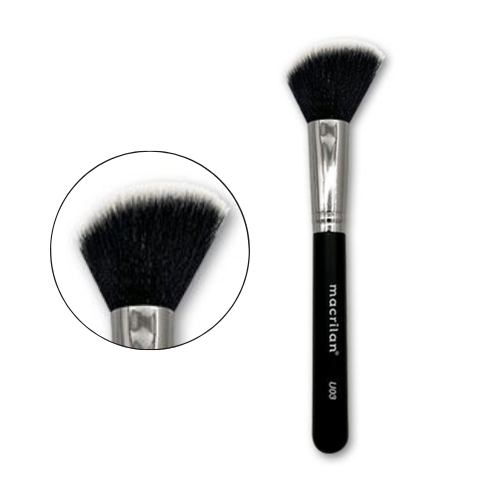 Pincel U03 Chanfrado para Blush Ultra Essencial Macrilan