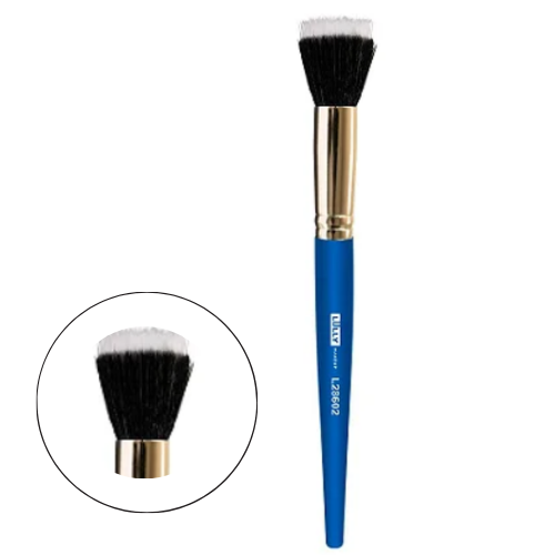 Pincel médio Duo Fiber L28602 - Lully Makeup