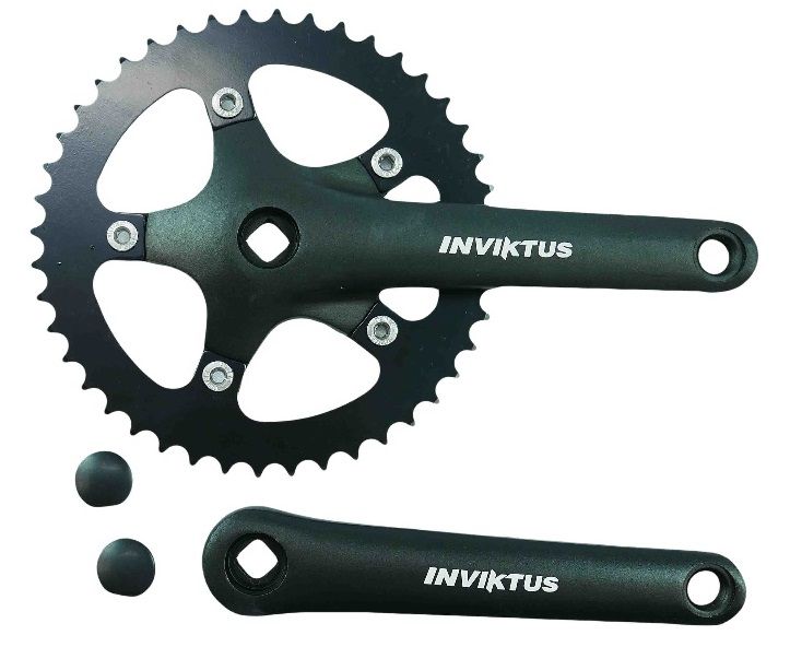 Pedivela Inviktus 1 Velocidade 44 Dentes Preta - Cicles Jaime