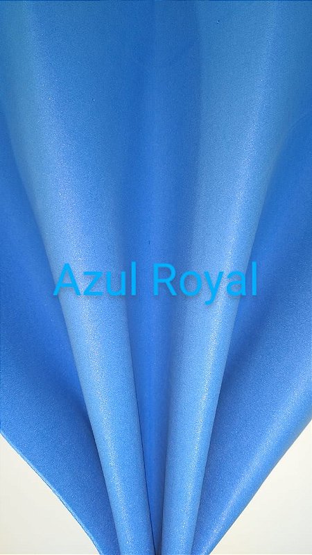 Pacote Com 10 Folhas 40x60 De 2mm Azul Royal Eva Haiti 2307