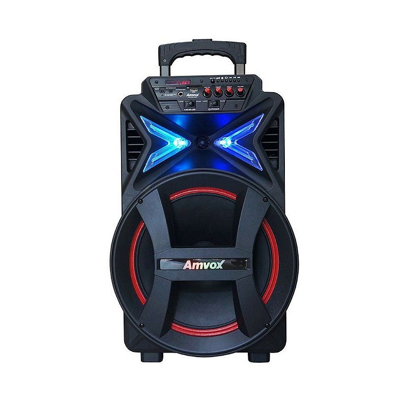 Caixa Amplificadora Amvox ACA 292 Bluetooth USB R dio FM 290W RMS 