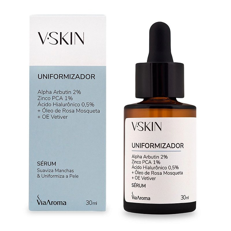 Sérum Uniformizador V.Skin 30ml Via Aroma - Casarin Home