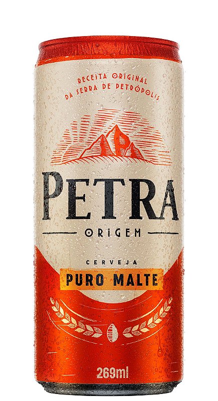 Cerveja Petra Puro Malte Lata 269ml - Supermercado São Jorge