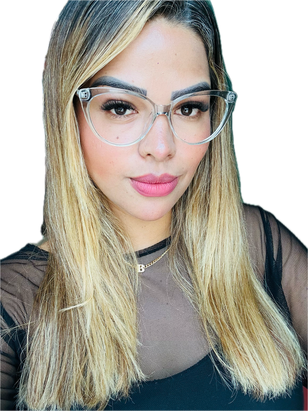 Armação Feminina Gatinha Moda Linda Original Voox