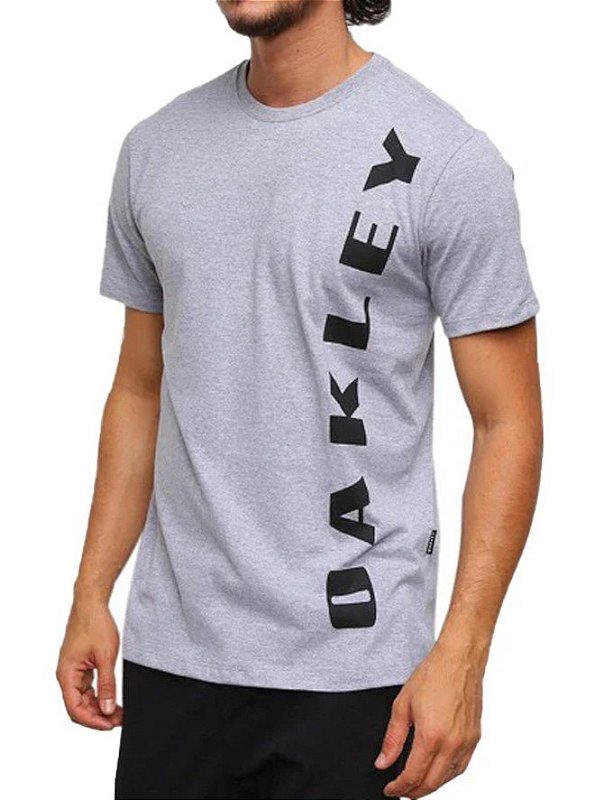 Camiseta Oakley Big Bark Tee Cinza Ref FOA401518-22Y