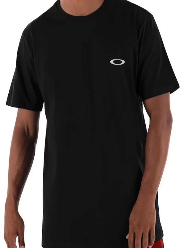 Kit 2 Camisetas Oakley Ellipse Branco e Chumbo - Tamanho G