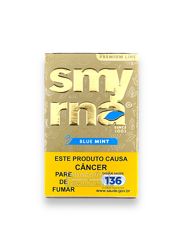 Essência Smyrna Premium Menta Azul Tabacaria Premium