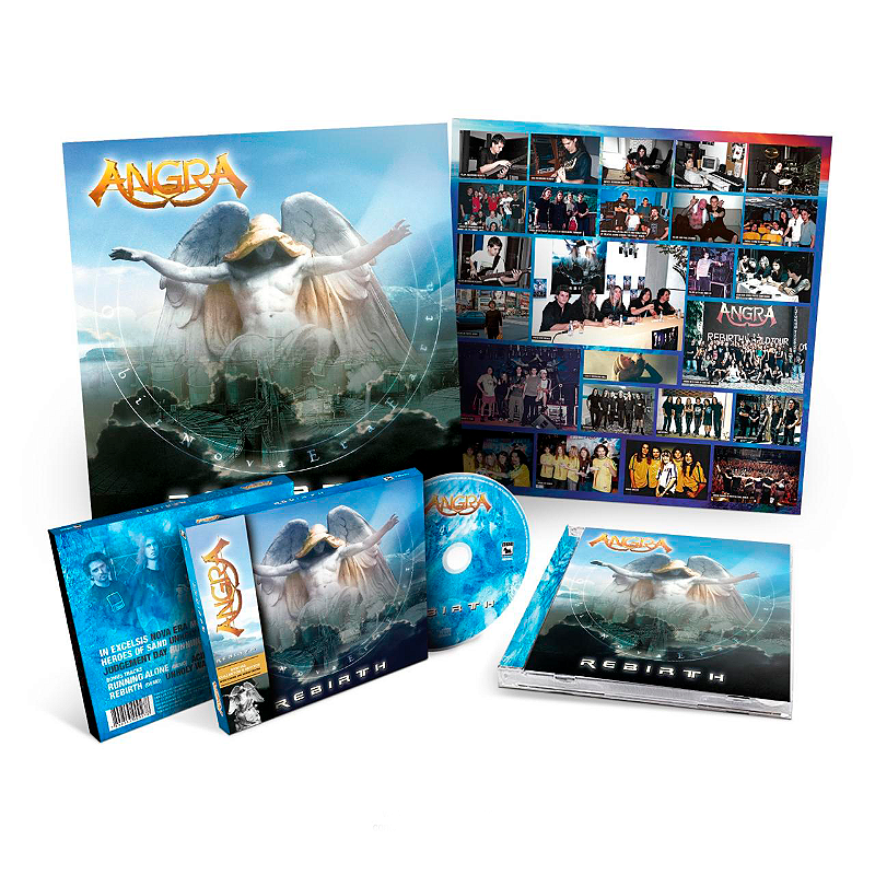 CD - Angra - Rebirth (Slipcase + Poster) - Relançamento - 4Fan
