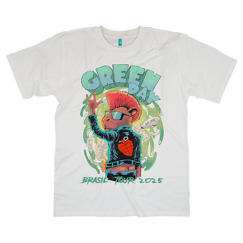 Camiseta - Green Day Tour 2025 - 4Fan Merchandising