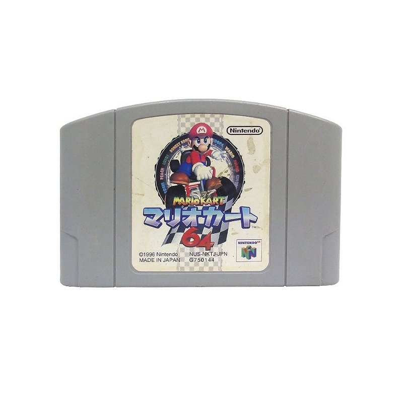 Mario Kart 64 Original [Japonês] - N64 - Sebo dos Games - 10 anos!